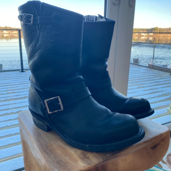 Frye Fleece Lined Engineer boots - Picture 4 of 16